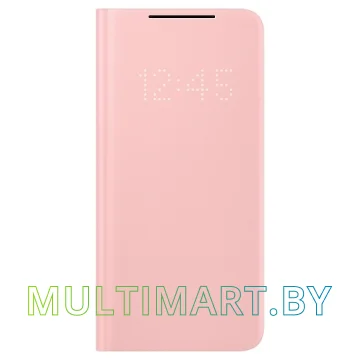 Чехол Samsung Smart LED View Cover для Galaxy S21 (розовый)
